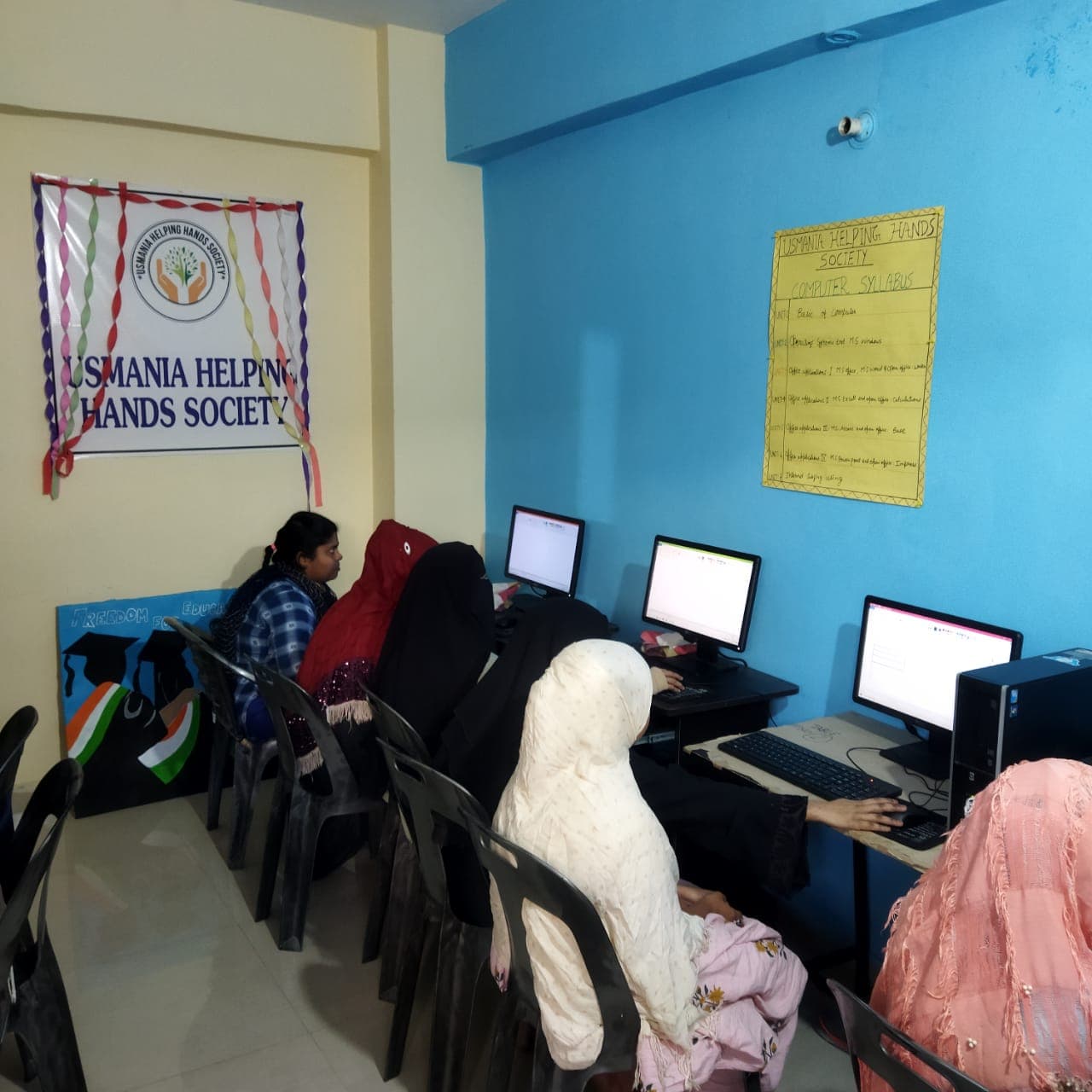 Computer lab session